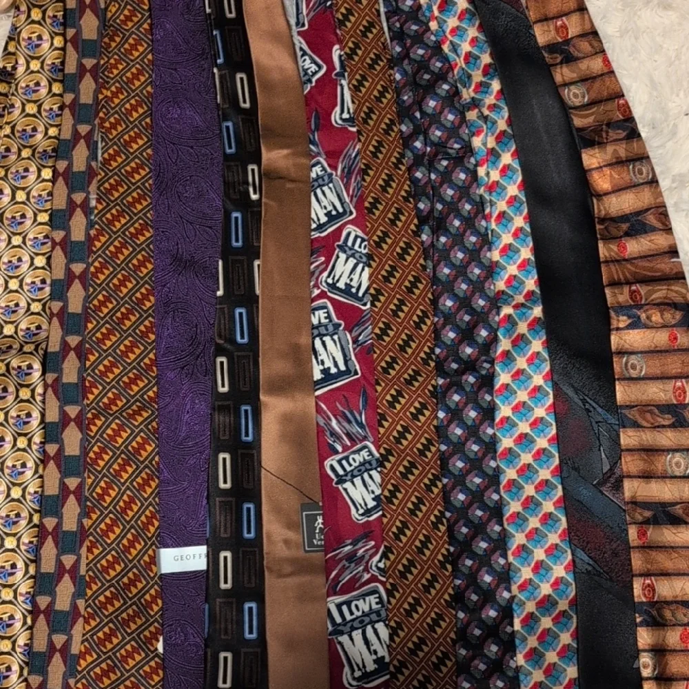 12 Lot Mens Ties Frank Sinatra Don Loper Fratello Uomo Venetto Kilburne & Finch - Picture 2 of 16